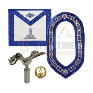 Accesorios de Regalia Masónica Premium con Bordados Finos, Elegante Regalia Masónica para Participar en Eventos - Product Image 6