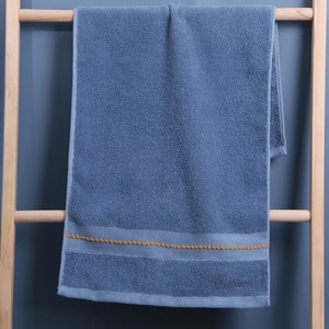 Toalla Facial Personalizada de Lujo, Toalla de Baño de Algodón Suave de Secado Rápido, Textura Lisa, Fabricante al por Mayor, Algodón a Rayas - Product Image 5