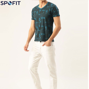 Chemises d'équipe personnalisées en sublimation, 100% polyester tricoté, col rond, t-shirts surdimensionnés pour hommes, t-shirt personnalisé en sublimation pour hommes - Product Image 1