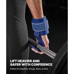 Sangle de poignet de gym pour barre horizontale, haute qualité, support de compression réglable pour main droite et gauche, attelle de poignet pour salle de fitness - Product Image 3