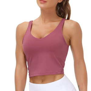 Nuevo Diseño de Ropa Deportiva para Mujer, Sujetador Deportivo para Mujer, Venta Caliente, Sujetador Deportivo Ecológico sin Costuras para Mujer - Product Image 1