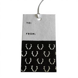 Multicolour Printed By Silver Screens For Ceremonies & Festivals Recycled Cotton Papers Tags - Product Image 1