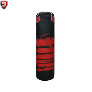 Saco de Boxeo Pesado Personalizable en Color, Cuero PU PVC, 25 kg, Ligero, Diseño Personalizado - Product Image 4