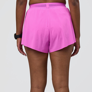 Shorts de sport taille mi-haute personnalisables pour femmes – Confortables en polyester et élasthanne – Vêtements de mode – Couleur et logo personnalisables - Product Image 2