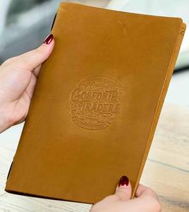 Porta Menús de Cuero de Lujo con Logotipo Personalizado, Plegable, Protector, para Restaurante, Cafetería, Material de Primera Calidad, LMC-0066 - Product Image 1