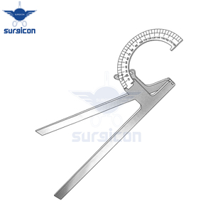 Calibrador de Gonioángulo Moeltgen (24 cm / 9-1/2 Pulgadas), Flexómetro Plegable de Precisión, Instrumento Ortopédico para Medir Articulaciones - Product Image 6