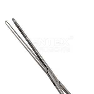 Pince hémostatique robuste en acier inoxydable avec mécanisme de verrouillage à cliquet pour procédures médicales - Product Image 2