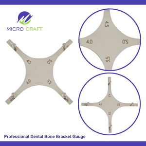 Jauge professionnelle pour supports osseux dentaires, haute qualité, réutilisable, fabricant d'instruments dentaires sur mesure, Sialkot, Pakistan - Product Image 5