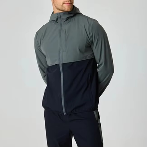 Men's Lightweight Foldable <b>Windbreaker</b> Waterproof Running Rainproof Jacket for Outdoor Adults Camping and Tour - Product Image 2