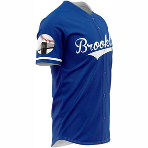 Maillot de baseball sublimé léger et respirant, uniforme d'équipe personnalisé entièrement imprimé, tissu à séchage rapide pour hommes et jeunes 2026 - Product Image 3