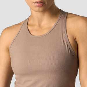 Camiseta Deportiva Corta para Mujer, de Alta Calidad, para Gimnasio, Verano, Entrenamiento, Secado Rápido, Sin Costuras - Product Image 3