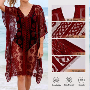 Elegante pareo de playa para el verano que ofrece comodidad transpirable y durabilidad. - Product Image 2