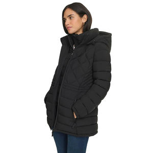 Chaquetas acolchadas de color sólido de alta calidad para mujer a precio de mayoreo, producto más popular, diseño personalizado - Product Image 4