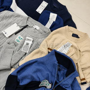 Ready to Ship Stock Lot Surplus Overstock Bangladesh Made Sweater Ribbed Waffle Knitwear Tops Wholesale Assorted <b>Clothes</b> <b>Bundle</b> - Product Image 4