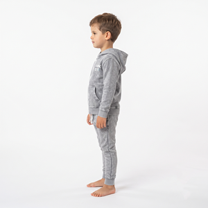Conjunto de Sudadera con Capucha y Pantalones de Chándal de Algodón para Niños, Lavado Ácido, con Cremallera Completa, Personalizado, Ropa Casual para Niños, Venta al por Mayor 2026 - Product Image 4