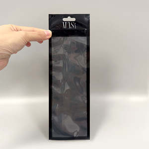 Pochette plate personnalisée avec fermeture éclair pour l'emballage de compléments alimentaires |   Plastique laminé de petite taille |   Encoche de déchirement |   Vietnam - Product Image 5