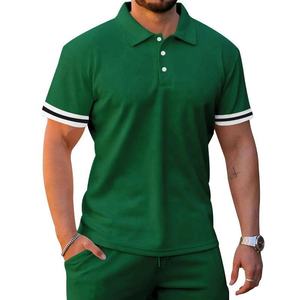 Ensemble de vêtements tendance pour garçons : Polo et short à manches courtes, personnalisable avec logo, idéal pour l'été (vente en gros) - Product Image 3