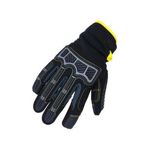 Gants de sécurité pour mécaniciens résistants aux coupures, haute protection contre les vibrations et les chocs, en cuir imperméable, gants Kongo - Product Image 3
