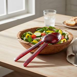 Juego de Cubiertos de Resina Hechos a Mano para el Hogar, Servidores de Ensalada Ecológicos, Aptos para Lavavajillas, Reutilizables, Utensilios de Cocina de Alta Calidad - Product Image 3