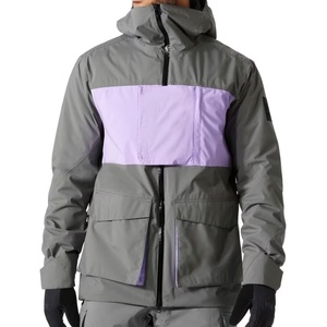 Chaquetas de Senderismo Impermeables de Poliéster Personalizadas de Fábrica de Buena Calidad, Chaqueta de Esquí para Hombre - Product Image 5