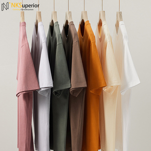 T-shirt unisexe en coton/polyester de haute qualité 240 g/m², coupe oversize, avec logo personnalisé, teinture unie, anti-rétrécissement, écologique, anti-boulochage, respirant - Product Image 3