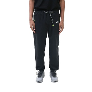 Tech Nylon Jogger Pants Men Zipper Pocket Lightweight Performance Trousers Adjustable Hem OEM Manufacturing - Product Image 1