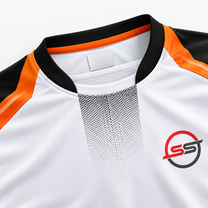 Ensemble maillot et short de football personnalisés, uniformes de football avec logo sur mesure, vêtements de sport anti-transpiration pour équipes adultes et jeunes - Product Image 6