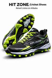 HIT ZONE Professional <b>Cricket</b> Studs <b>Shoes</b> <b>for</b> <b>Men</b> Premium Metal Spike Footwear <b>for</b> Match Play and Training - Product Image 3