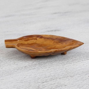 Multi Brown Onyx Leaf Shaped Tray Natural <b>Stone</b> Decorative Serving Tray Handmade Luxury Onyx Tray Wholesale Supplier - Product Image 3
