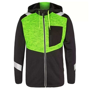 Sudadera de Seguridad de Alta Visibilidad, Ropa de Trabajo Reflectante, Uniforme Personalizado, Sudadera de Seguridad para Almacén, Industrial, Exterior, Duradera y Transpirable - Product Image 1