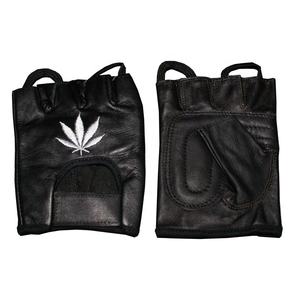 Gants de motard en cuir noir premium HMB-2015F avec fonction tactile et détection d'aiguille pour le cyclisme, les voyages et les activités de plein air - Product Image 1