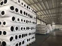 Tissu géotextile non tissé en PP haute résistance pour la stabilisation des sols, le drainage, la séparation et les travaux d'ingénierie civile