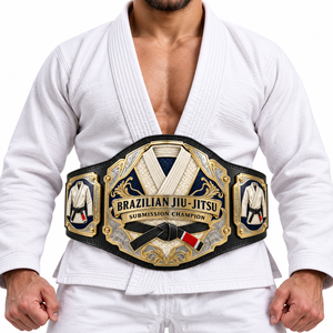 Ceinture de championnat continentale personnalisée Emerald Maze pour la lutte, la boxe, le MMA, plaques métalliques, logo personnalisé, fabrication OEM, unisexe, 50 mm - Product Image 1
