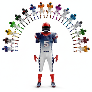 Protective Gear Club Training Customized Your Own Design American Football Uniforms High Performance Custom Made Full Kits - Product Image 1