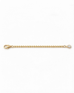 สร้อยข้อมือลูกปัดประดับเพชรทรงหยดน้ำ 14K โรสโกลด์ E VS เพชรแล็บ 3x2.5 มม. สำหรับผู้หญิง - Product Image 4