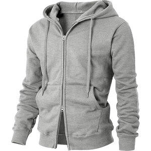 Sweat-shirt à capuche zippé pour homme de qualité supérieure, élégant, épais, confortable, décontracté, tendance, grandes tailles - Product Image 5