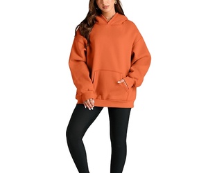 Oversized <b>Lightweight</b> <b>Hoodie</b> for Women Comfortable Casual Long Sleeve Print Pattern Winter Plus Size Collection Adult Custom - Product Image 5