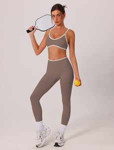 Ensemble de sport pour femme : Leggings de sport taille haute à séchage rapide et soutien-gorge de sport sans couture pour la course et la gym - Product Image 5