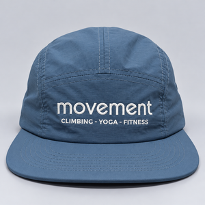 Casquette de campinguriste 5 panneaux personnalisée haut de gamme avec logo brodé, visière plate, chapeau d'extérieur, vente en gros, fabricant vietnamien, usine de couvre-chefs OEM ODM - Product Image 1