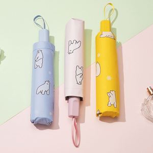 Sombrillas al por Mayor con Logotipo Impreso, Protección UV para Sol y Lluvia, Sombrillas Plegables con Diseño de Dibujos Animados - Product Image 2