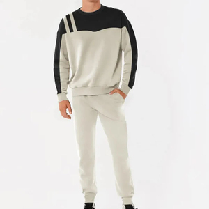 Winter Plus Size Hooded Sportswear Gym Fitness Tech Fleece Training Men's Two-Piece Tracksuit Set <b>Jogging</b> <b>Suit</b> 2026 - Product Image 1