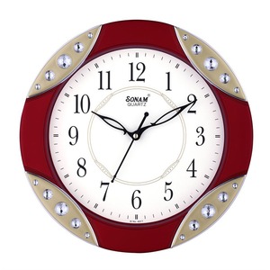 นาฬิกาแขวนผนังคุณภาพส่งออก ดีไซน์ทันสมัย เงียบไร้เสียงรบกวน เหมาะสำหรับตกแต่งบ้าน ห้องครัว ห้องนอน สำนักงาน มีจำหน่ายแล้ว - Product Image 5