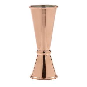 Handcrafted Copper Finish Cocktail Jigger 30ml 45ml Double End Liquor Measuring <b>Tool</b> Professional Bartender <b>Bar</b> Equipment - Product Image 1