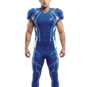 Uniforme de Fútbol Americano Listo para Juego, Poliéster Ligero y Transpirable, Diseño Personalizable para Equipos de Fútbol, Práctica - Product Image 5