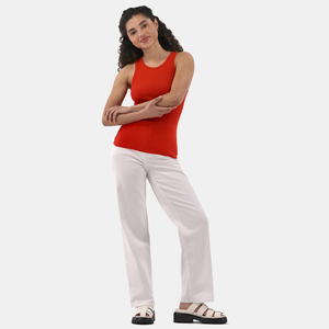 Débardeurs côtelés pour femmes, couleur vive, respirants et à séchage rapide, pour le jogging, la course et le yoga – Vente chaude - Product Image 2