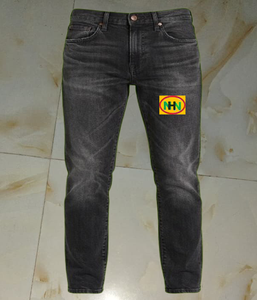 Pantalon Jogger Homme en Denim Pur Lavé Personnalisé Coupe Droite Rétro Formelle Été Automne Imperméable pour Fête - Product Image 4