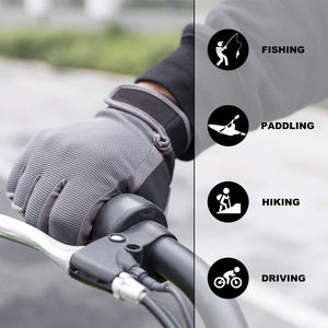 Guantes de pesca transpirables y antideslizantes, con dedos cortos, cómodos para deportes al aire libre, adecuados para ciclismo, conducción y pesca. - Product Image 5