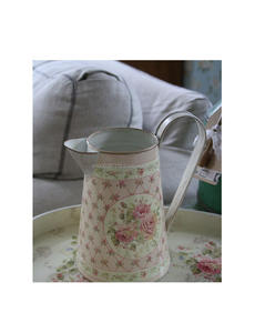 กระป๋องชุบสังกะสีขนาดใหญ่พร้อมพิมพ์เคลือบอย่างประณีตช่วยเพิ่มความน่าดึงดูดใจของภาพสำหรับทำสวนและตกแต่ง - Product Image 2