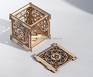 เชิงเทียนฝังกระดูกแบบฝังทีไลท์หรูหราเชิงเทียนไม้มะม่วงสำหรับตกแต่งภายในโรงแรมคริสต์มาสงานแต่งงานที่หรูหรา - Product Image 5