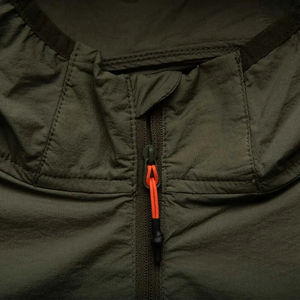 Chaqueta Acolchada Personalizada de Invierno de Alta Calidad para Hombre, con Cierre de Media Cremallera, Transpirable, con Parches, para Exteriores, Tipo Anorak, Cortavientos de Poliéster - Product Image 5